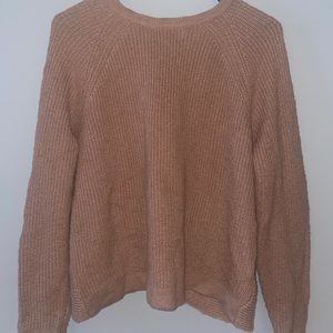 Tan Reversible Sweater